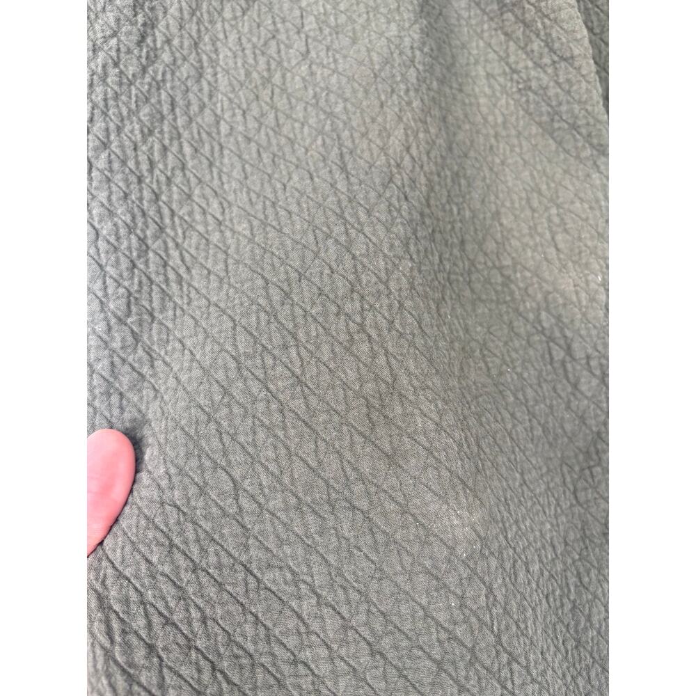 Madewell Olive Green Pull On High Rise Tapered Pants XL Diamond Jacquard - Picture 6 of 9